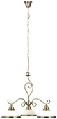 Lampy sufitowe - Rabalux Klasyczna LAMPA wisząca OPRAWA Żyrandol DO salonu ELISETT 2753 Brązowy - miniaturka - grafika 1