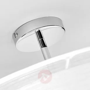 Lampenwelt Lampa sufitowa LED PIKKA z białym abażurem - Lampy sufitowe - miniaturka - grafika 4