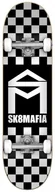 Deskorolki - Sk8Mafia complet sk8 HOUSE LOGO COMPLETE Checker Black - miniaturka - grafika 1