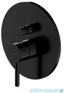 Omnires Y podtynkowy zestaw prysznicowy czarny SYSY38BL | - Baterie umywalkowe - miniaturka - grafika 3