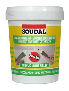 Soudal Lekka szpachla akrylowa 0,9 l AKR-LS-BI-0.9 - Szpachlówki - miniaturka - grafika 3