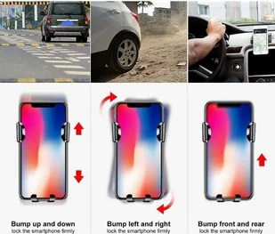Baseus Uchwyt Grawitacyjny Osculum - Uchwyty samochodowe do telefonów - miniaturka - grafika 41