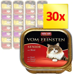 Animonda Zestaw vom Feinsten Senior, 30 x 100 g - Z drobiem - Mokra karma dla kotów - miniaturka - grafika 4