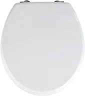 Deski sedesowe - WENKO Allstar Biała deska sedesowa toaletowa Allstar Corse z prasowanego drewna 23053100 - miniaturka - grafika 1