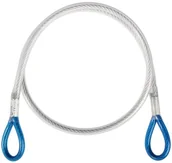 Sprzęt wspinaczkowy - Singing Rock Lonża Stalowa 130cm Lanyard I Steel - miniaturka - grafika 1