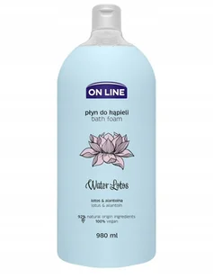 On Line PŁYN DO KĄPIELI 980ML WATER LOTUS - Kosmetyki do kąpieli - miniaturka - grafika 2