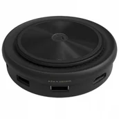 Stacje dokujące do telefonów - Adam Elements Hub adapter Adam Elements Casa Hub 07, czarny 4710343470472 - miniaturka - grafika 1