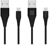 Kable USB - SWISSTEN Kabel USB USB Typ C SWISSTEN 1.5 m Czarny 71504401 - miniaturka - grafika 1