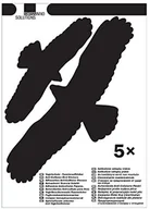Zwalczanie i odstraszanie szkodników - SWISSINNO SWISS inno1 705 001 NATu ralcon trol ptak ochronne  naklejka na okno, 5er - miniaturka - grafika 1
