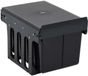 Kosze na śmieci - FENIKS vidaXL Kuchenny wysuwany, ciche zamykanie, 36 L vidaXL - miniaturka - grafika 1