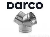 Złącza i kolanka wentylacyjne - DARCO Trójnik orłowy symetryczny (portki) typu Y 150x150mm YS150/120-OC - miniaturka - grafika 1