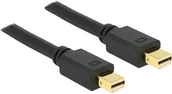 Inne akcesoria audio-wideo - Delock 83475 kabel DisplayPort 2 m Mini DisplayPort Czarny 4043619834754 - miniaturka - grafika 1