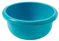 Miotły, szufle, mopy - Curver 228034 miska do mycia, okrągły, 6,3 L, tworzywo sztuczne, turkusowa, 32 x 32 x 14 cm 01814-X34-08 - miniaturka - grafika 1