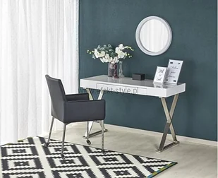 Halmar B31 biurko biały-chrom Halmar V-CH-B/31 - Biurka - miniaturka - grafika 3