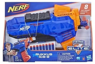 Hasbro Nerf, Nstrike Elite, wyrzutnia Ruckus ICS-8, E2654 - Zabawki militarne - miniaturka - grafika 3