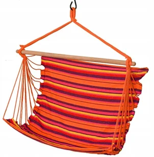 Hamak fotel wiszący brazylijski 100x100cm - Fotele ogrodowe wiszące - miniaturka - grafika 2