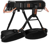 Sprzęt wspinaczkowy - Mammut 4 Slide Harness, black XS-M 2021 Uprzęże biodrowe 2020-01020-0001-120 - miniaturka - grafika 1