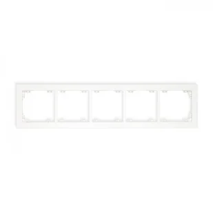 Karlik Ramka uniwersalna 5-krotna biała DR-5 - Klawisze i ramki - miniaturka - grafika 3