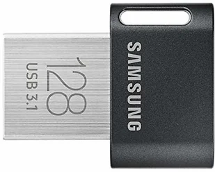Samsung FIT Plus Gray 128GB (MUF-128AB/EU) - Pendrive - miniaturka - grafika 2