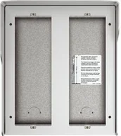 Akcesoria do domofonów i wideodomofonów - Bticino Obudowa natynkowa z daszkiem do paneli Sfera - 6 modułów - Aluminium Legrand 350661 350661 - miniaturka - grafika 1