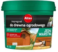 Farby i impregnaty do drewna - Altax impregnat do drewna ogrodowego, cedr, 5 l - miniaturka - grafika 1