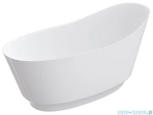 Omnires Neo M+ Wanna wolnostojąca 158x72 cm biały połysk NEO158SWWBP - Wanny - miniaturka - grafika 2