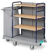 Wózki serwisowe - TTS TTS GREEN Hotel 922 - wózek hotelowy do sprzątania 0H003922*-GH922 - miniaturka - grafika 1