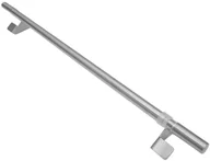 Akcesoria do wystroju okien - Pręt do zazdrostek Zylinder imitacja stali nierdzewnej 80 - 110 cm - miniaturka - grafika 1