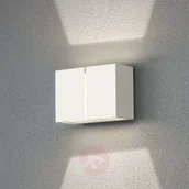 Lampy ogrodowe - Konstmide Kinkiet zewnętrzny Pavia, biały - miniaturka - grafika 1