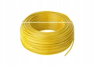 Kable komputerowe i do monitorów - Kabel LgY 1x 1,5mm H05V-K Przewód Żółty 3299z - miniaturka - grafika 1