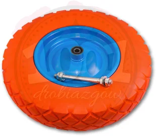 Bezdętkowe Pełne Koło Do Taczki 4.80/4.00-8 Ośka - Kółka i bloczki - miniaturka - grafika 2