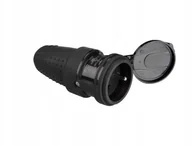 Gniazdka elektryczne - LEDart Elektryczne Końcówka Żeńska Zabezpieczone - miniaturka - grafika 1