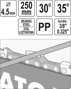 Yato PROWADNIK Z PILNIKIEM DO OSTRZENIA ŁAŃCUCHÓW 4,5MM YT-85036 - Pilniki - miniaturka - grafika 5