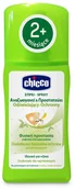 Kremy dla dzieci - Chicco Spray odstraszający komary 100 ml - miniaturka - grafika 1