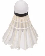 Badminton - Vivo Lotki do badmintona Vivo piórowe białe 6szt C-100 - miniaturka - grafika 1