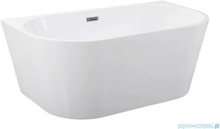 Besco Vica wanna 170x80cm wolnostojąca przyścienna z syfonem #WAS-170-V | - Wanny z hydromasażem - miniaturka - grafika 4