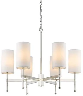 CosmoLight DENVER P06970WH AU żyrandol 6x40W/E14 P06970WH AU - Lampy sufitowe - miniaturka - grafika 5