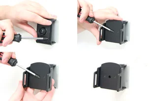 Brodit AB Uchwyt uniwersalny pasywny do smartfonów bez futerału oraz w futerale lub etui o wymiarach: 62-77 mm (szer.), 9-13 mm (grubość) 511308 - Uchwyty samochodowe do telefonów - miniaturka - grafika 6