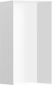 Półki łazienkowe - Hansgrohe 56076700 XtraStoris Minimalistic Wnęka ścienna bez ozdobnej ramy 30 x 15 x 14 cm biały matowy - miniaturka - grafika 1