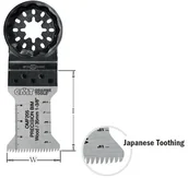 Brzeszczoty - CMT Brzeszczot oscylacyjny 35 mm STARLOCK OMF205-X1 OMF205-X1 - miniaturka - grafika 1