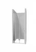 Ścianki i drzwi prysznicowe - Deante Kerria Plus Drzwi składane 100x200 cm + profil chrom KTSX043P+KTS000X - miniaturka - grafika 1