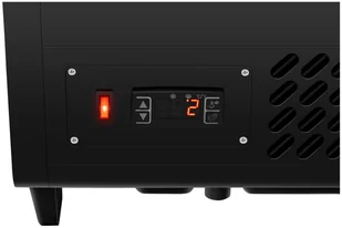 Royal Catering Witryna chłodnicza 100 l 3 poziomy czarna RCCC-100-BT - Szafy i witryny chłodnicze - miniaturka - grafika 2