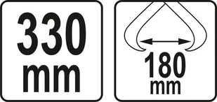 YATO KLESZCZE DO PRZENOSZENIA DREWNA 330 MM YT-79905 - Pozostałe narzędzia ogrodowe - miniaturka - grafika 3