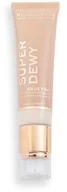 Bazy pod makijaż - Makeup Revolution Superdewy Tinted Moisturiser Baza pod Makijaż Light MUR-6956 - miniaturka - grafika 1