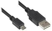 Kable USB - Good Connections czarny 0,50 m 2510-EUM005 - miniaturka - grafika 1