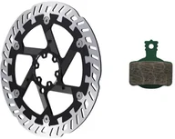 Hamulce rowerowe - Magura MT eSTOP Optimized Kit z tarczą hamulcową 7.S MDR-P z 6 otworami i klockami hamulcowymi 220mm 2021 Tarcze hamulcowe 2702031 - miniaturka - grafika 1