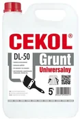 Grunty do ścian - Cekol Uniwersalny grunt DL-50 5 l - miniaturka - grafika 1