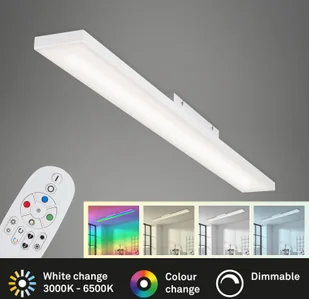 Briloner Lampa sufitowa LED Frameless RGBW, 120x10cm - Lampy sufitowe - miniaturka - grafika 5