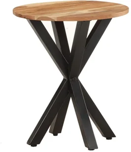 VidaXL Lumarko Stolik boczny, 48x48x56 cm, lite drewno akacjowe 320657 VidaXL - Ławy i stoliki kawowe - miniaturka - grafika 7