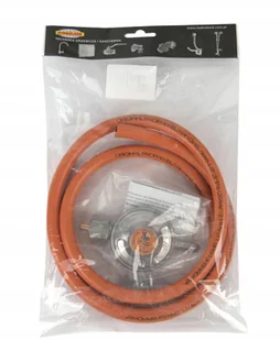 Hydroland Zestaw przyłączeniowy propan-butan reduktor+wąż 1,5mb+2 zaciski) - Akcesoria grzewcze - miniaturka - grafika 2